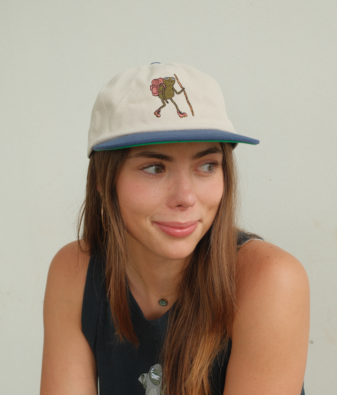 Hiker Frog Hat