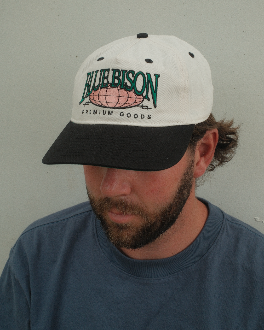 Bison Worldwide Hat - Coral