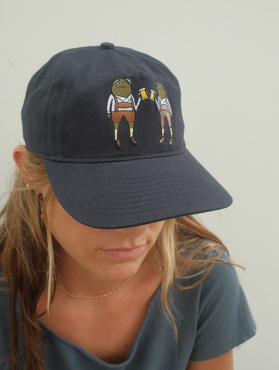 Oktoberfest Frogs - Navy
