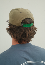 Load image into Gallery viewer, Dragon Fly Ridin Frog Hat - Washed Olive/Navy
