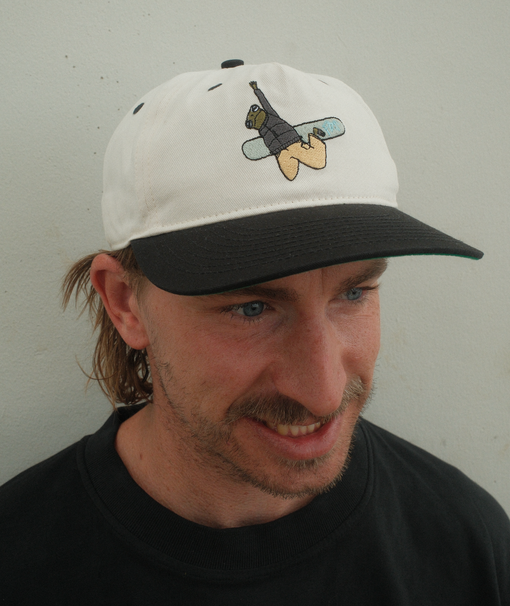 Snowboarding Frog Hat