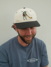 Load image into Gallery viewer, Swiss Frog Hat - Black/White
