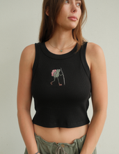 Load image into Gallery viewer, Hiker Frog Tank - Black
