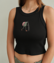 Load image into Gallery viewer, Hiker Frog Tank - Black
