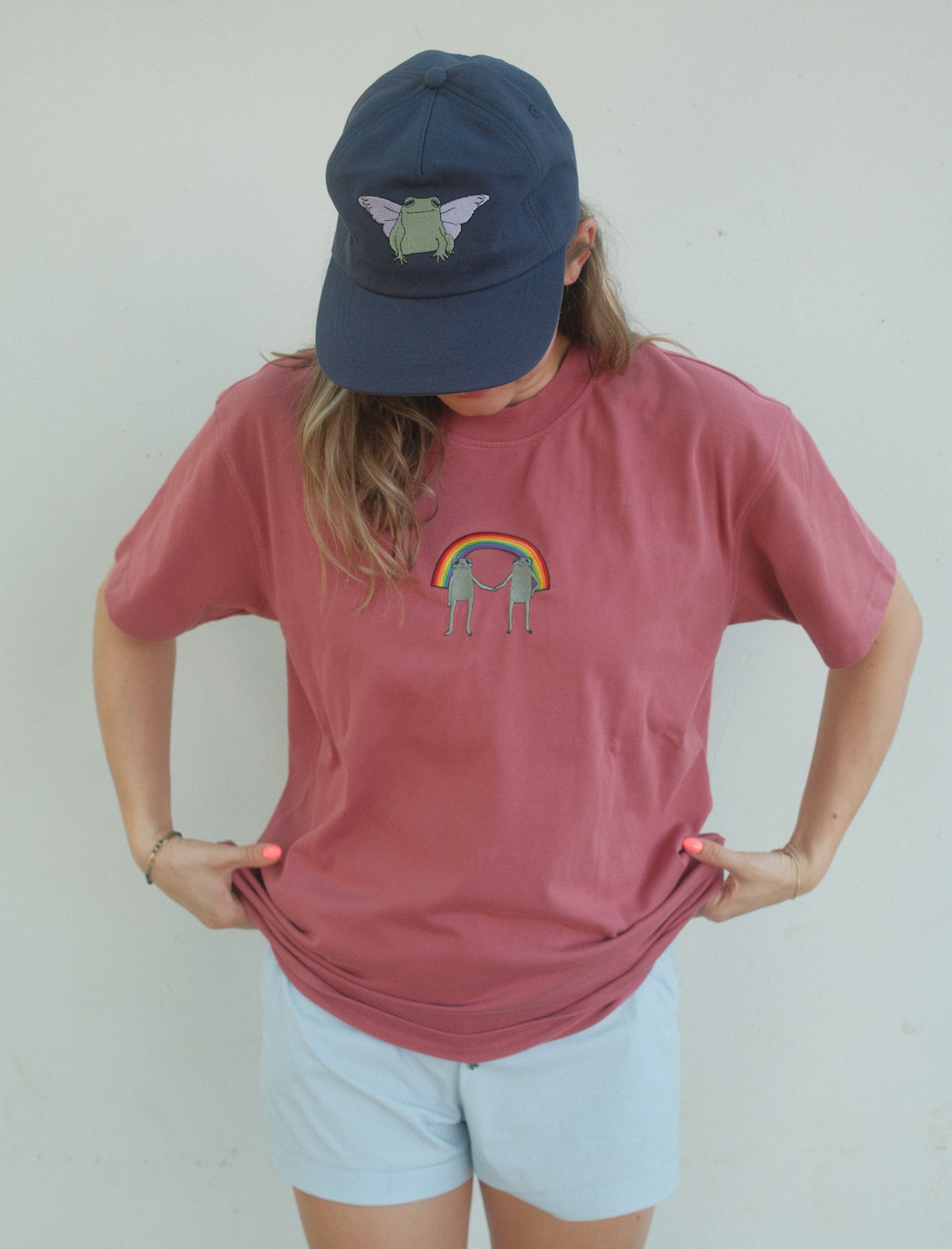 Rainbow Pride Frogs Tee