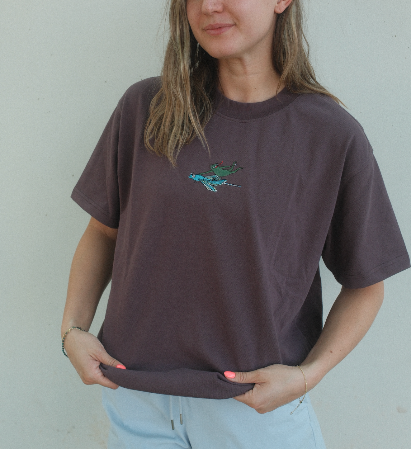 Dragonfly Ridin' Frog Tee