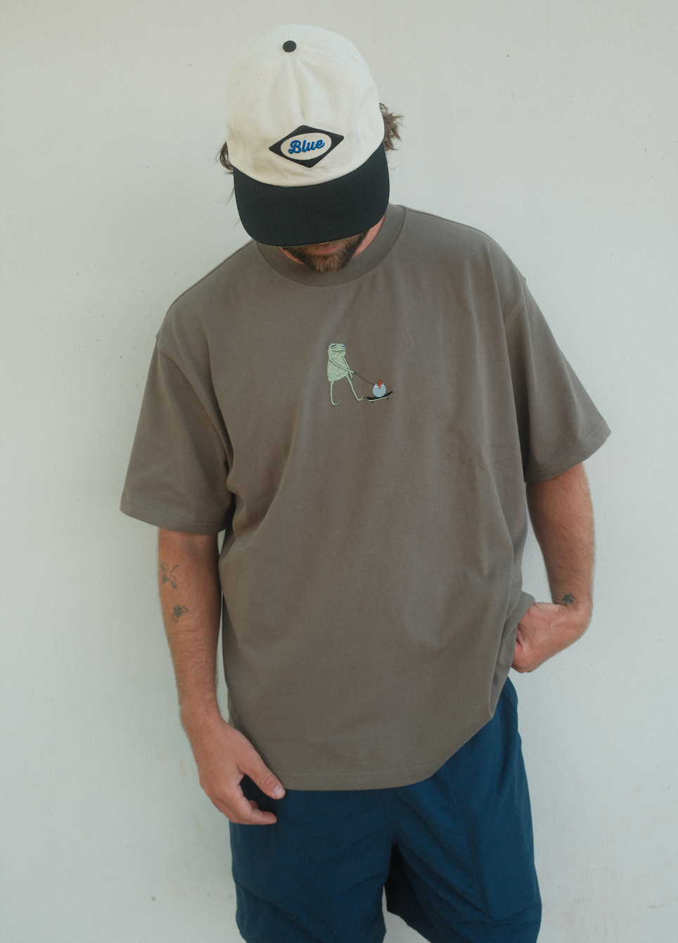 Frog Walkin' A Fish Tee
