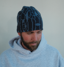 Load image into Gallery viewer, Tree Bark Skull Cap - Navy
