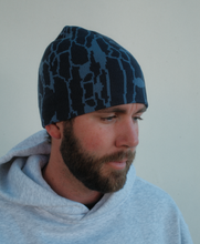 Load image into Gallery viewer, Tree Bark Skull Cap - Navy
