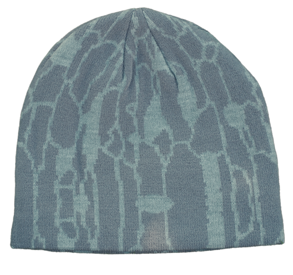 Tree Bark Skull Cap - Gray