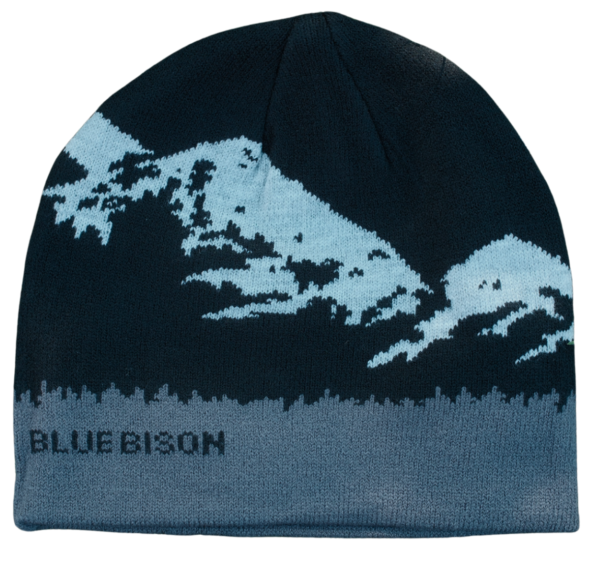 Mountain Peak Skull Cap - Black