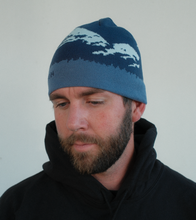 Load image into Gallery viewer, Mountain Peak Skull Cap - Navys
