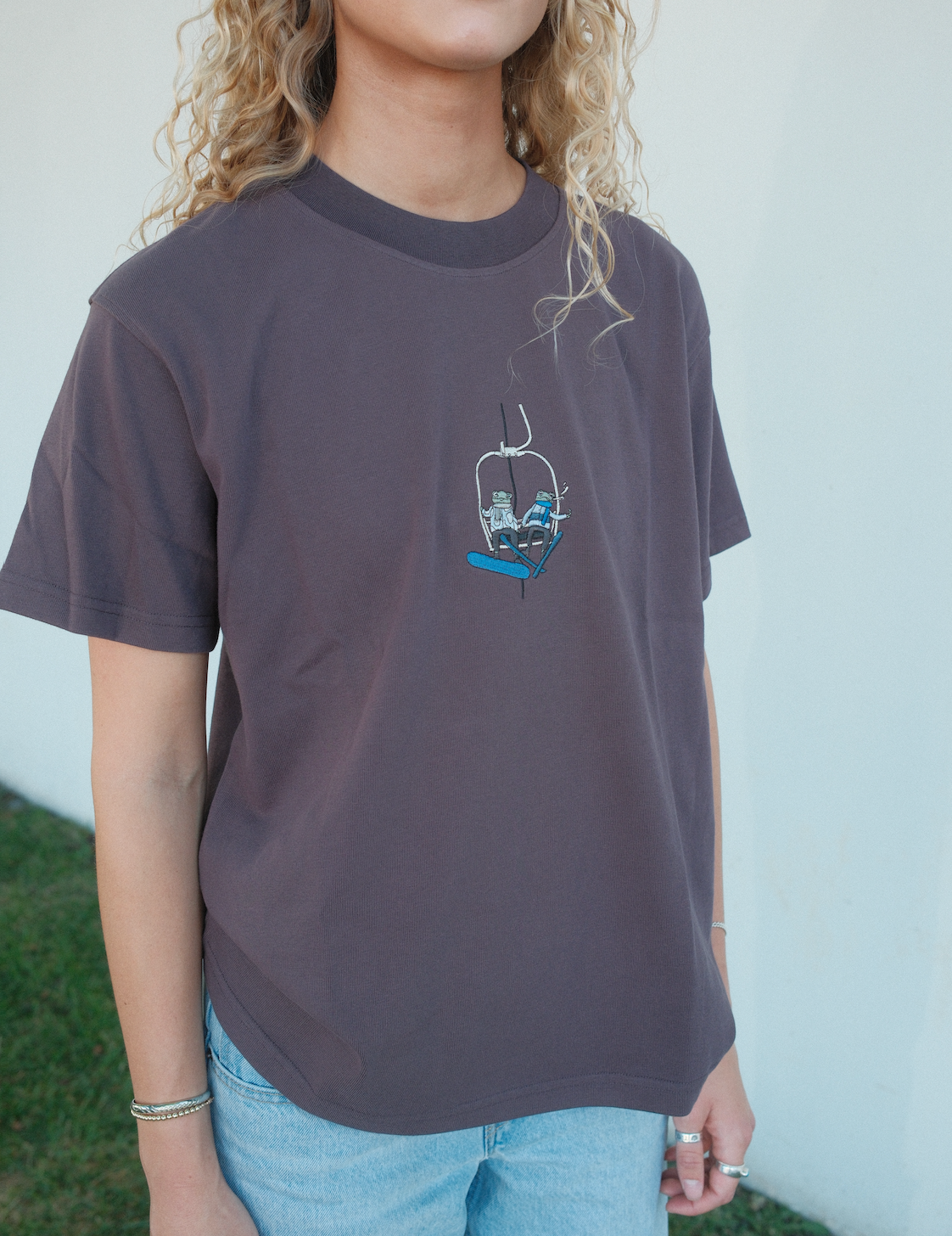 Ski Lift Frog Tee