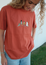 Load image into Gallery viewer, Halloween Frogs Tee - Orange
