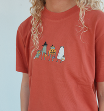 Load image into Gallery viewer, Halloween Frogs Tee - Orange
