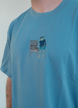 Load image into Gallery viewer, Grill Dad Frog Tee - Blue
