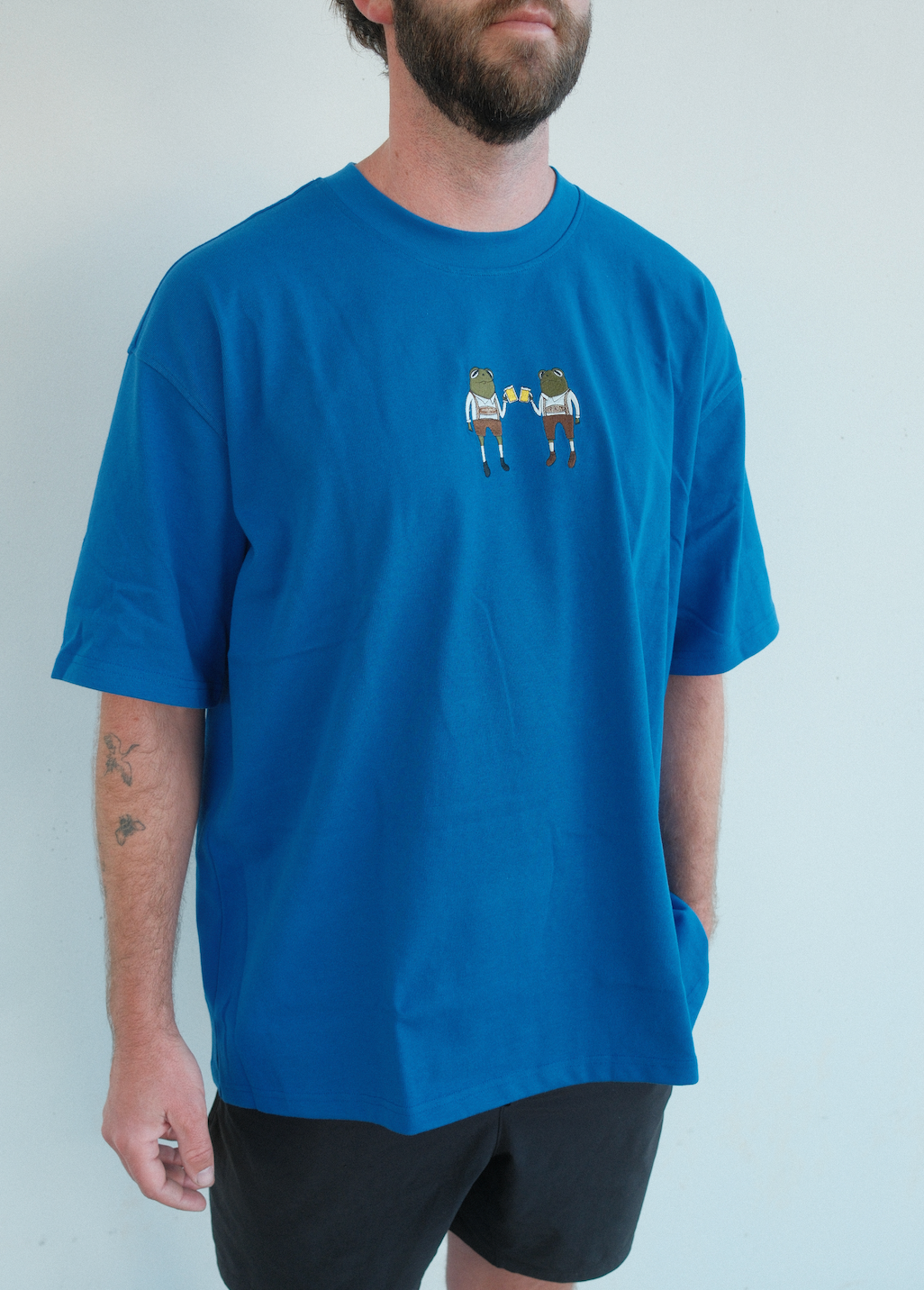 Oktoberfest Frogs - Blue