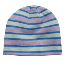 Load image into Gallery viewer, Striped Skull Cap - Purple
