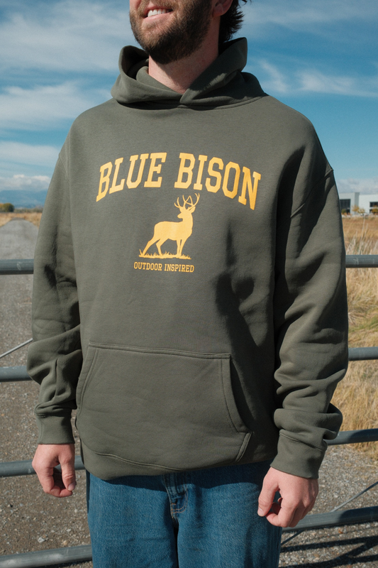 The Range Hoodie in Green
