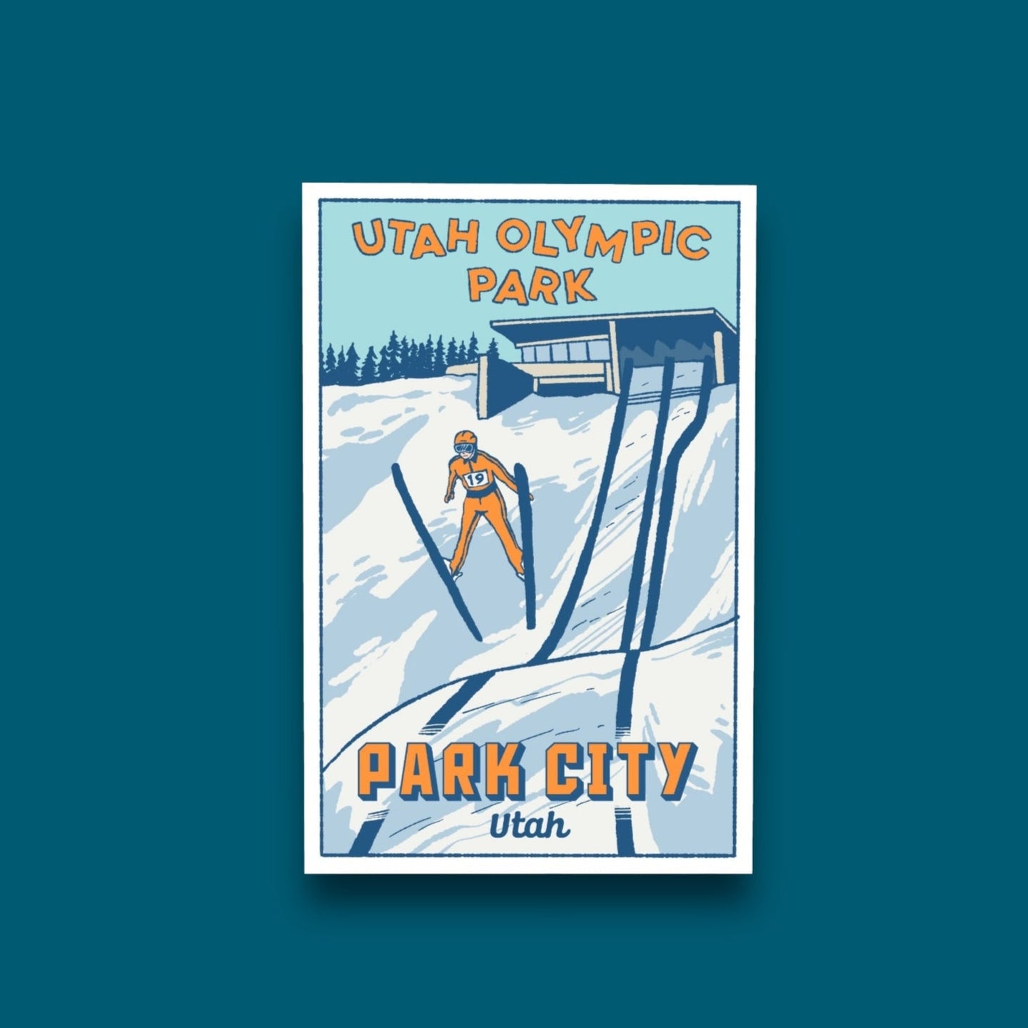 Utah Olympic Park Sticker