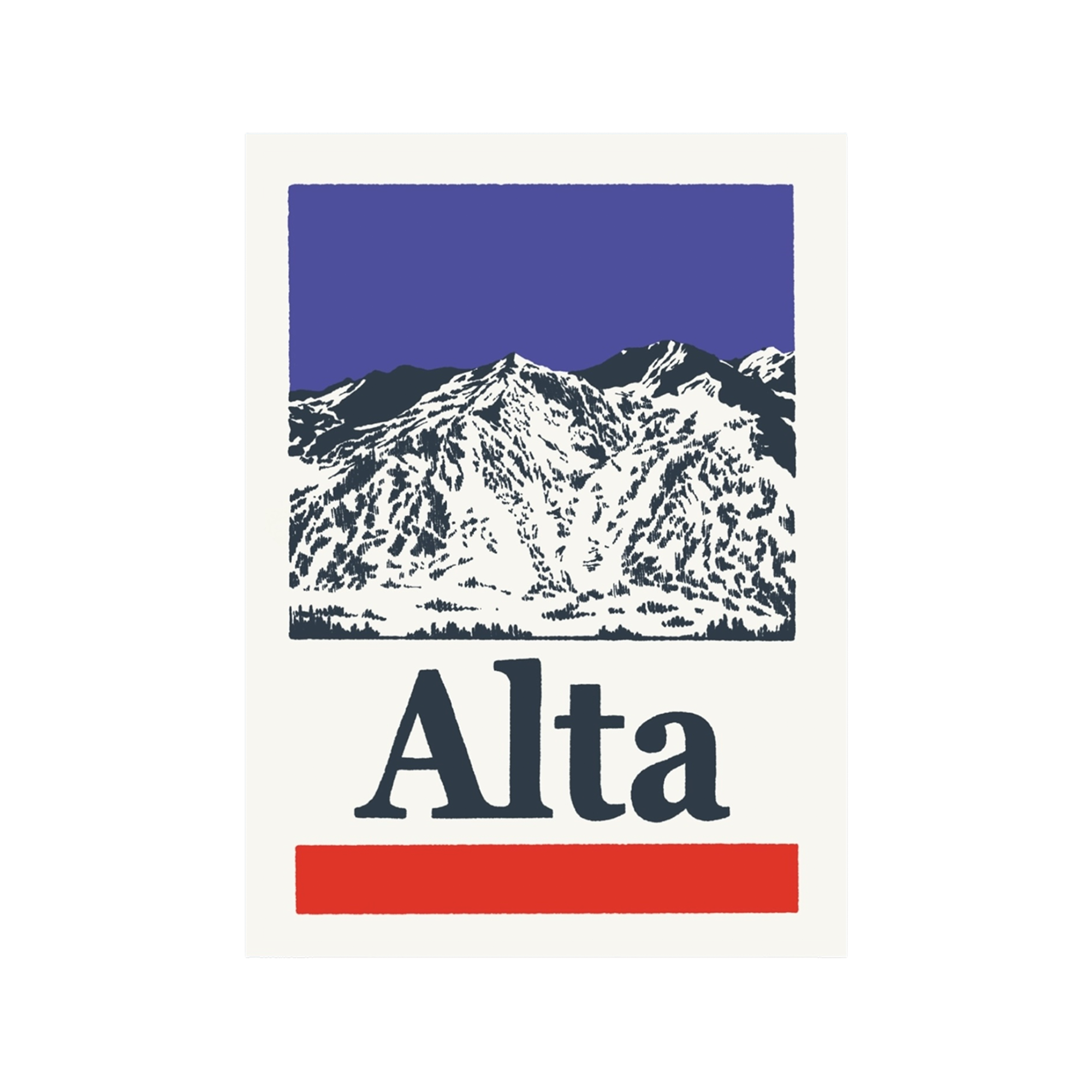 Alta Classic's Sticker – Blue Bison Apparel