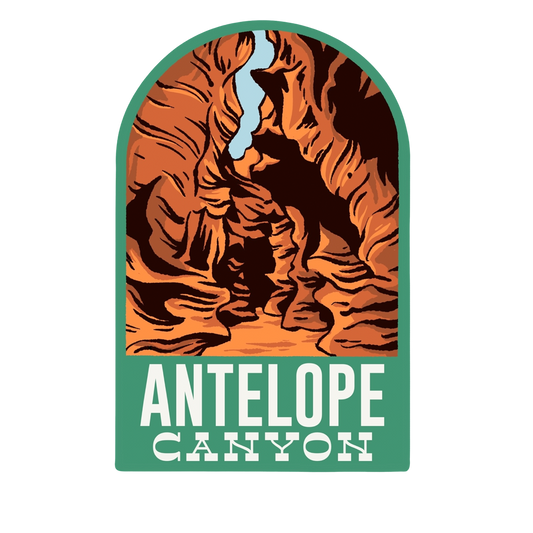Antelope Canyon Arch Sticker