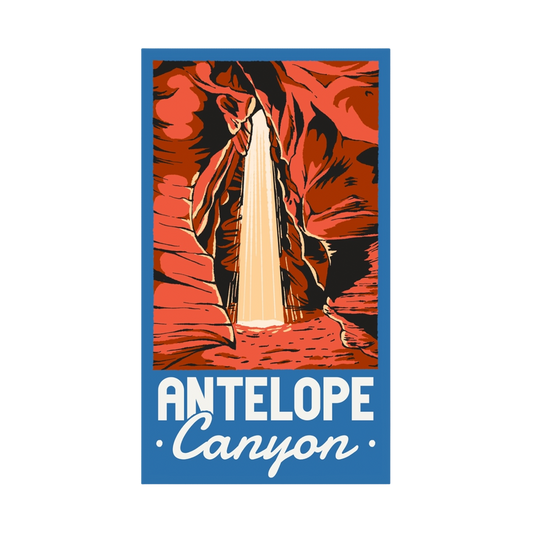 Antelope Canyon Hike Sticker