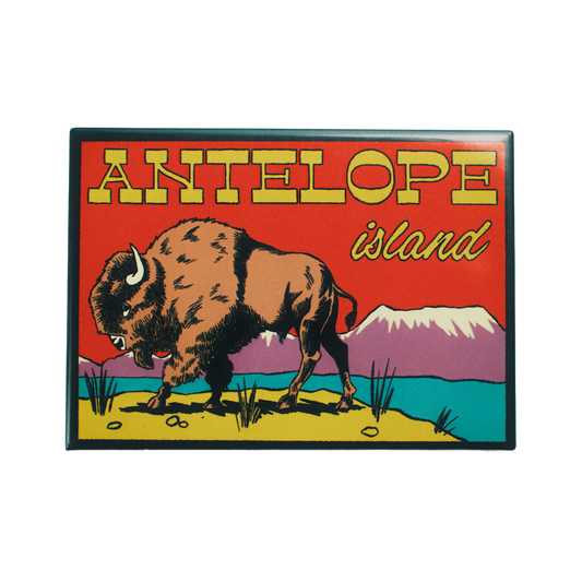 Antelope Island Fridge Magnet