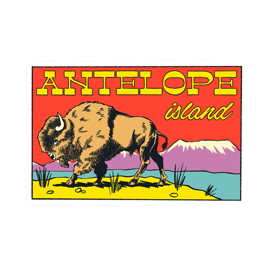 Antelope Island Sticker