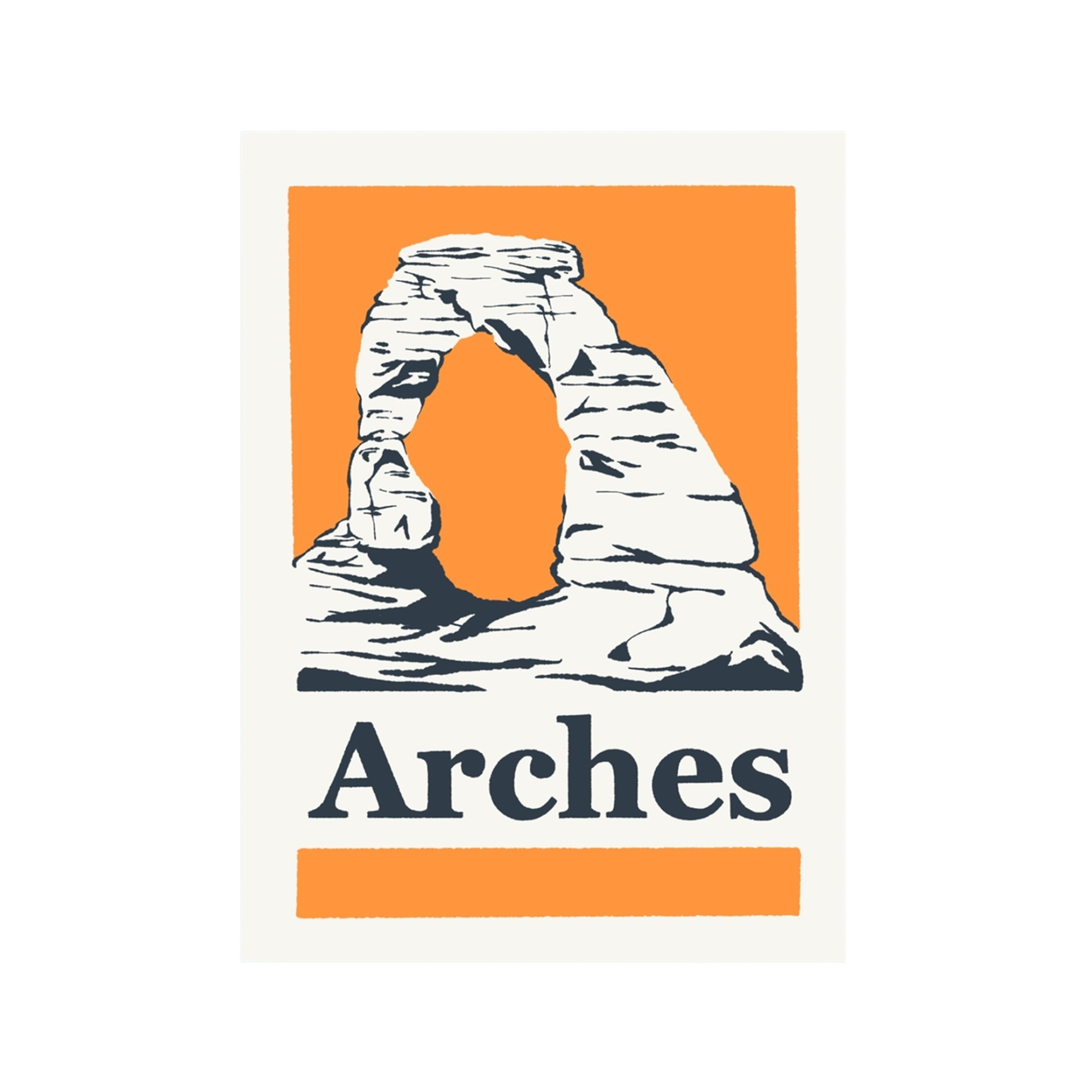 Arches Classic's Sticker – Blue Bison Apparel