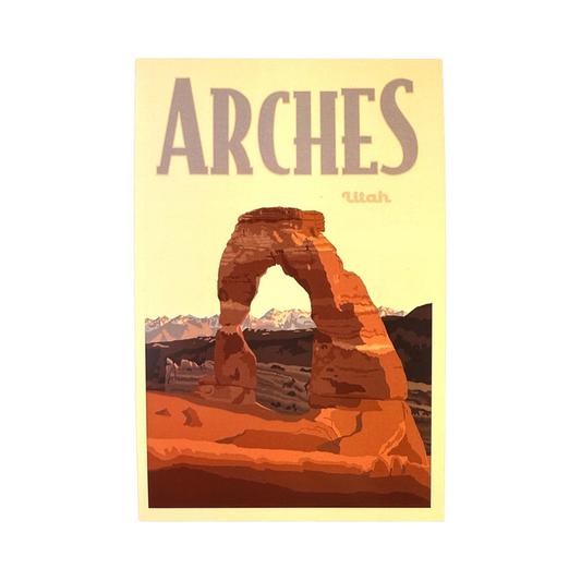Arches Utah Postcard