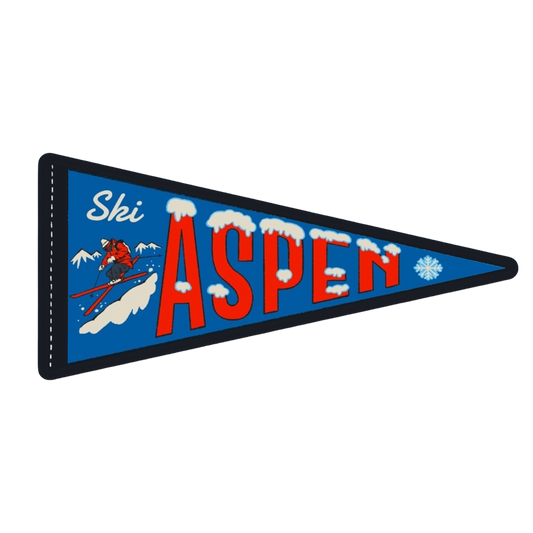 Aspen Pennant Sticker