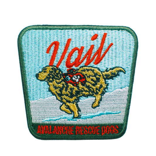 Avalanche Rescue Dogs Colorado Patch