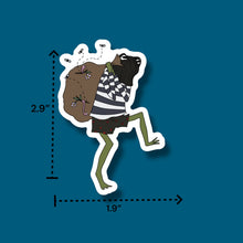 Load image into Gallery viewer, Bandit Frog Sticker
