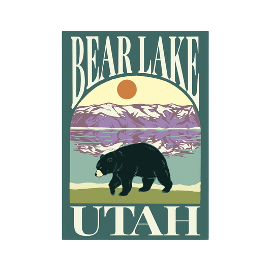 Bear Lake Black Bear Sticker