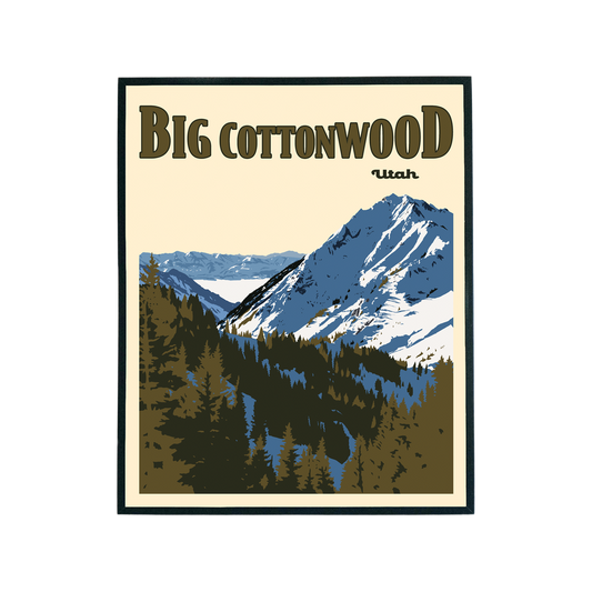 Big Cottonwood Print
