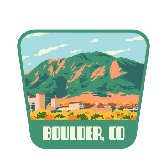 Boulder Colorado Sticker