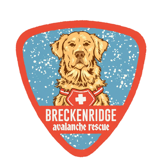 Breckenridge Avalanche Rescue Dogs Sticker