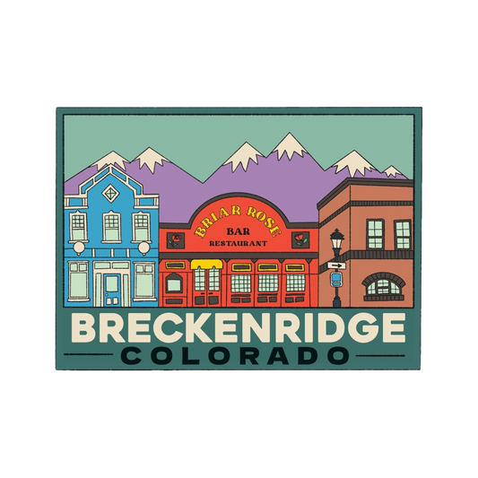 Breckenridge Colorado Main Street Sticker