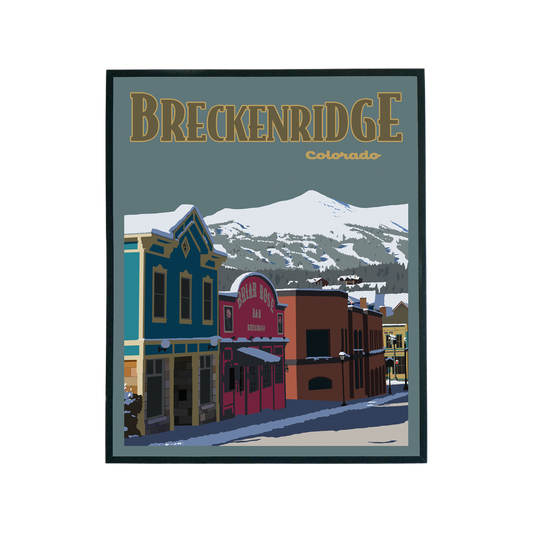 Breckenridge Colorado Print