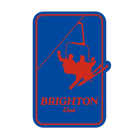 Brighton Utah Sticker