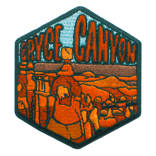 Bryce Canyon National Park Utah Hexagon Patch