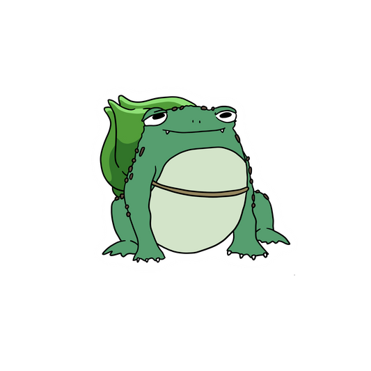 BULBOSAR FROG STICKER