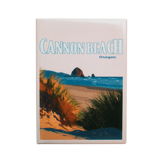 Cannon Beach Fridge Magnet