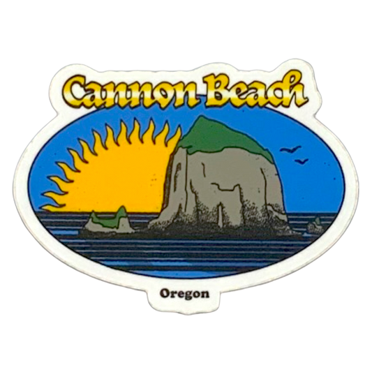 Cannon Beach Oregon Sticker