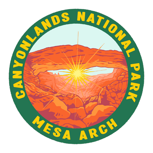 Canyonlands Mesa Arch Sticker