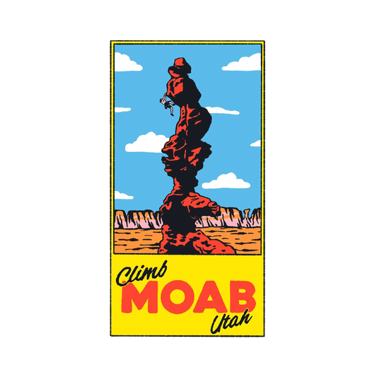 Climb Moab Utah Sticker
