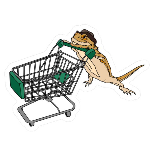 Cody The Bearded Dragon Sticker