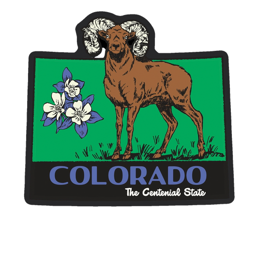 Colorado State Sticker