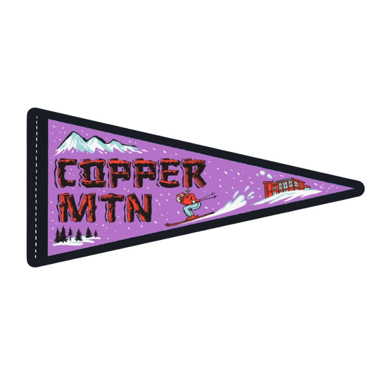 Copper Mountain Pennant Sticker